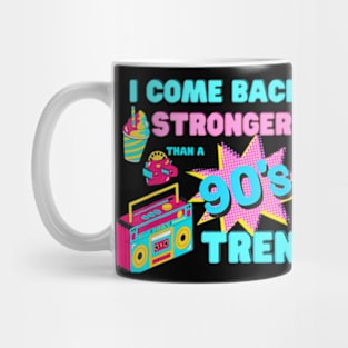 90's Trend Transparent Mug